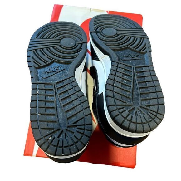 Nike Dunk Low Retro White Black Panda Sneakers - Picture 8 of 14